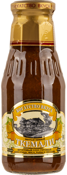 Изображение Соус ткемали желтый Богатство вкуса нежный ИП Карагезян К.Ж. с/б, 310 г