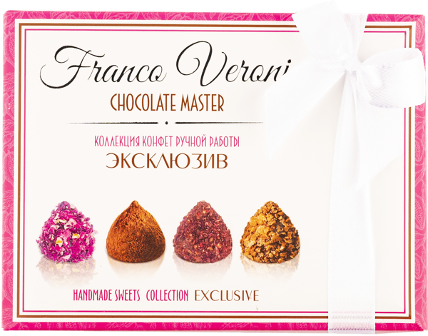 Изображение Конфеты г.Краснодар Франко Верони сундучок розовый шоколадные Звезда Кубани кор, 125 г