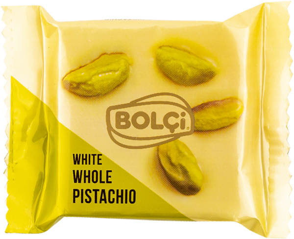 Изображение Шоколад белый Болчи фисташка Болчи Чиколата м/у, 15 г