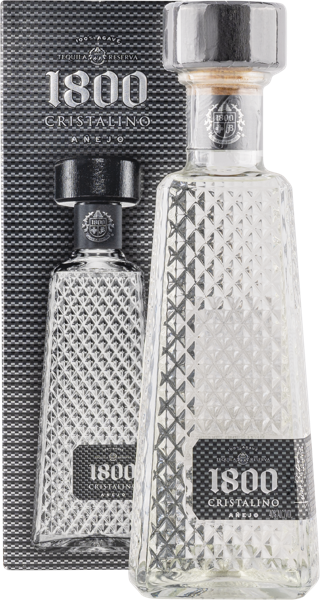 Изображение Текила 40% Хосе Куэрво 1800 Кристаллино аньехо Хосе Куэрво п/у, 0,75 л