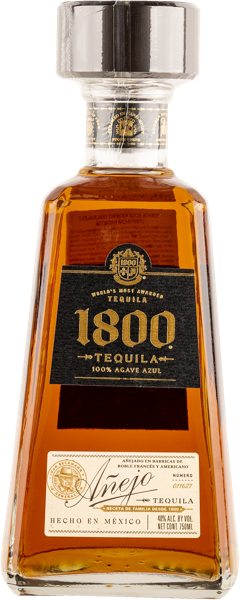 Изображение Текила 40% Хосе Куэрво 1800 аньехо Хосе Куэрво с/б, 0,75 л