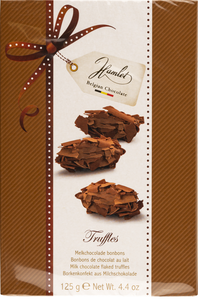Изображение Трюфели в молочном шоколаде Гамлет хлопья Гамлет кор, 125 г