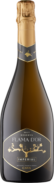 Изображение Вино игристое белое брют Флама Д Ор кава Резерва Империал Кастель д Ор с/б, 0,75 л