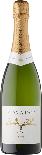 Изображение Вино игристое белое брют Флама Д Ор кава Кастель д Ор с/б, 0,75 л