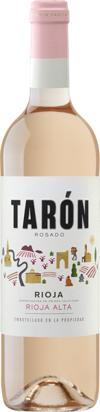 Изображение Вино розовое сухое Гарнача Виура Риоха Тарон Бодега Тарон с/б, 0,75 л