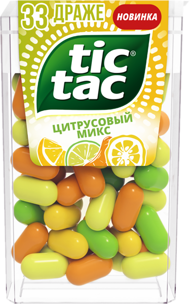 Изображение Драже Тик-Так цитрусовый микс Ферреро п/б, 16 г