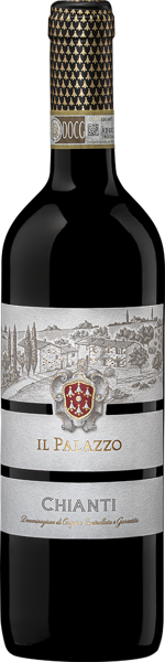 Изображение Вино красное сухое стиль №5 Санджовезе купаж Кьянти Иль Палаццо 2022 Иль Палаццо с/б, 0,75 л