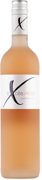 Изображение Вино розовое сухое Гренаш купаж Лангедок Эксес 2022 Кастелберри с/б, 0,75 л