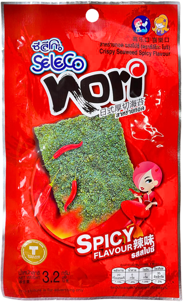 Изображение Морская капуста жареная Селеко острая Капитал трейдинг м/у, 3,2 г