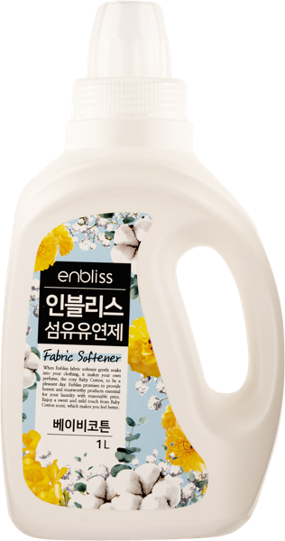 Изображение Кондиционер для белья Энблисс аромат хлопка Эйч Би Глобал п/у, 1 л