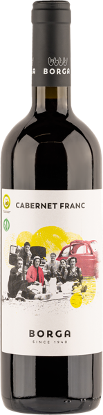 Изображение Вино красное п/сух стиль №3 Каберне Фран Венето Борга 2022 Кантине Борга с/б, 0,75 л