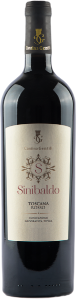 Изображение Вино красное сухое стиль №3 Мерло Каберне Сов Тоскана Синибальдо 2022 Кантина Джентиле с/б, 0,75 л