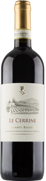 Изображение Вино красное сухое стиль №5 Сандж купаж Кьянти Резерва Ле Черрине 2018 Кантина Джентиле с/б, 0,75 л