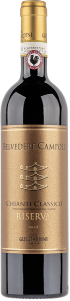 Изображение Вино красное сухое стиль №5 Сандж Кьянти Классико Резерва Бельведер Камполи 2020 Конте Гучиардини с/
