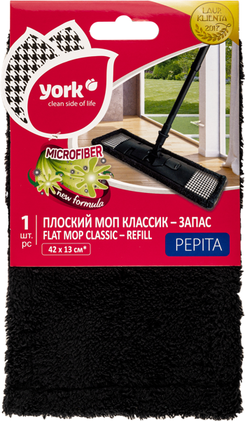 Изображение Насадка для швабры Йорк пепита классик стайл Йорк к/у, 1 шт