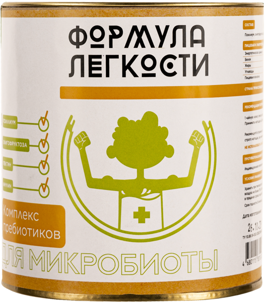 Изображение Завтрак сухой Формула легкости для микробиоты Оргтиум Плюс к/у, 150 г