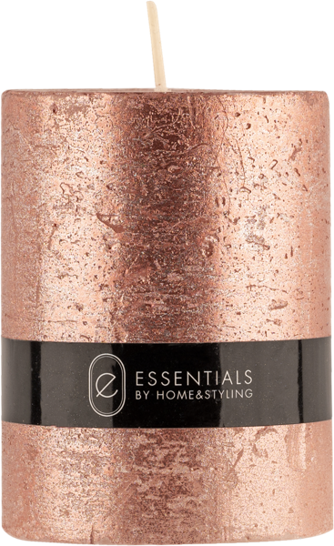 Изображение Свеча 6*8см столбик Купман золотая с блестками Купман Интернэшнл , 1 шт