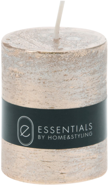 Изображение Свеча 4*5см столбик Купман металлик ассорти Купман Интернэшнл , 1 шт