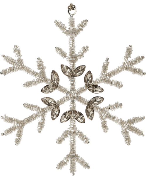 Изображение Подвеска 15см металл Купман снежинка шапмань с камнем Купман Интернэшнл , 1 шт