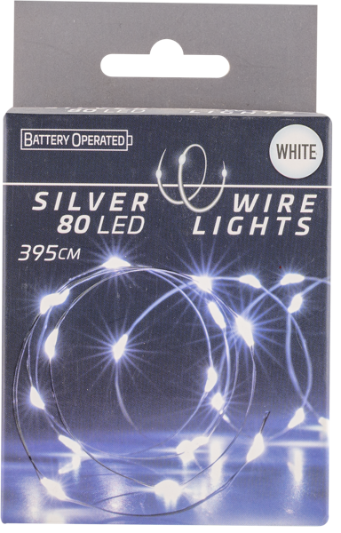 Изображение Электрогирлянда 3,95м Купман 80 холодных ЛЕД ламп нить Купман Интернэшнл к/у, 1 шт