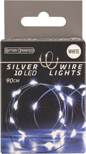 Изображение Электрогирлянда 1м Купман 10 холодных ЛЕД ламп нить Купман Интернэшнл к/у, 1 шт