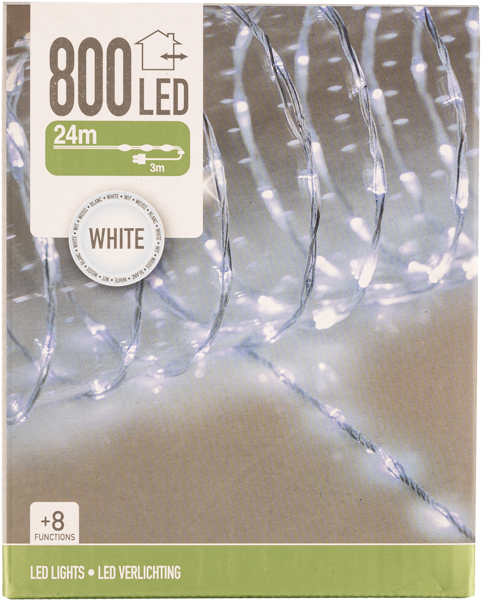 Изображение Электрогирлянда 24м Купман 800 холодных ЛЕД ламп Купман Интернэшнл к/у, 1 шт