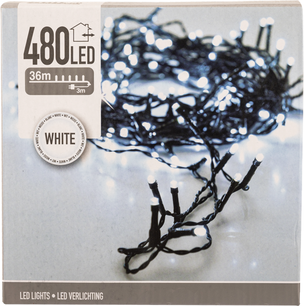 Изображение Электрогирлянда 36м Купман 480 холодных ЛЕД ламп Купман Интернэшнл к/у, 1 шт