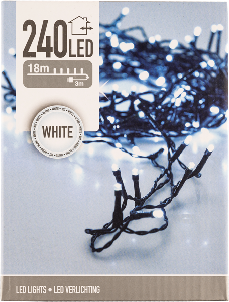 Изображение Электрогирлянда 18м Купман 240 холодных ЛЕД ламп Купман Интернэшнл к/у, 1 шт