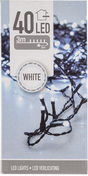 Изображение Электрогирлянда 3м Купман 40 холодных ЛЕД ламп Купман Интернэшнл к/у, 1 шт