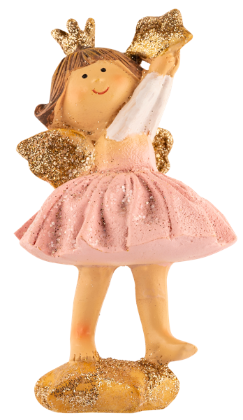 Изображение Фигурка 12см Купман девочка-ангел со звездой Купман Интернэшнл , 1 шт