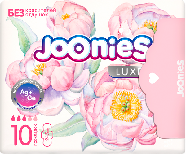 Изображение Прокладки дневные Джунис люкс наносеребро 245мм Гуанджоу Тауе м/у, 10 шт