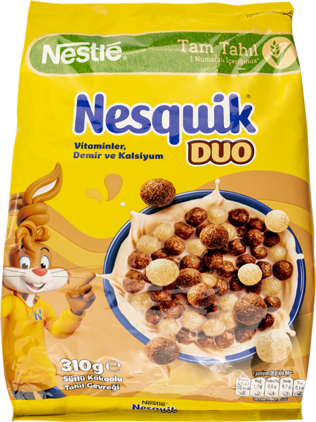 Изображение Готовый завтрак Несквик дуо шарики шоколадные Нестле м/у, 310 г