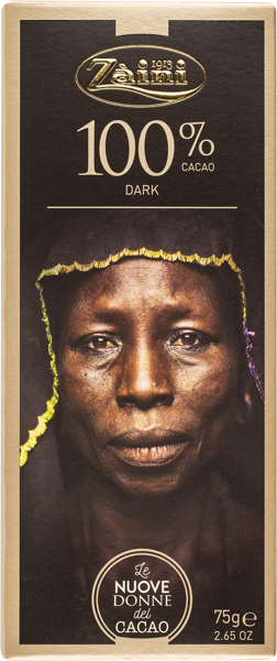 Изображение Шоколад горький 100% Заини Луиджи Заини кор, 75 г