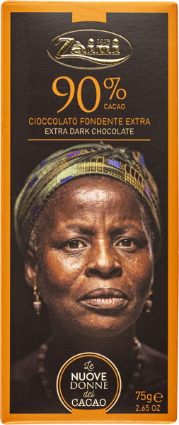 Изображение Шоколад горький 90% Заини Луиджи Заини кор, 75 г