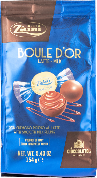 Изображение Конфеты в молочном шоколаде Заини пралине молочный крем Луиджи Заини м/у, 154 г