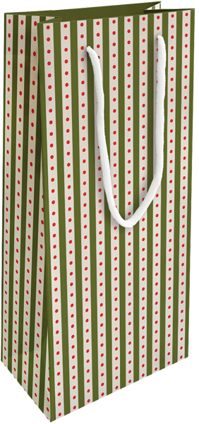 Изображение Пакет 15*32см для бутылок Би Смарт кристмас полоски Иу Антэнг Пэкэджинг , 1 шт