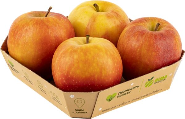 Изображение Фрукт калибр 70+ Табрис Яблоко Гала Алма Продакшн к/у, 4 шт