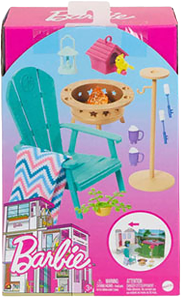 Изображение Набор игровой Барби мебель и аксессуары Маттэл к/у, 1 шт
