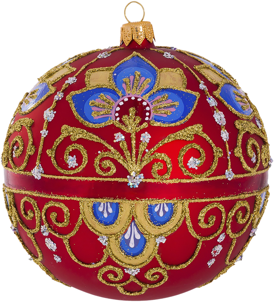 Изображение Шар 7 Императорский 11,5см стекло Ёлочка С2227 Клинская игрушка к/у, 1 шт