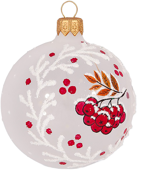 Изображение Шар 4 Гроздь стекло Ёлочка С1932 Клинская игрушка к/у, 1 шт