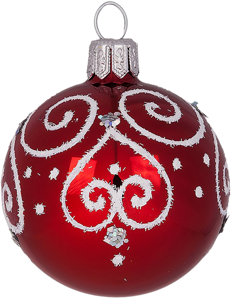 Изображение Шар 2 Лада 5,2см стекло Ёлочка С2153 Клинская игрушка к/у, 1 шт