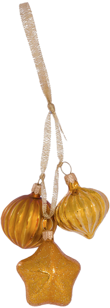 Изображение Гирлянда Кроха-1 стекло Ёлочка из 3-х форм С2313 Клинская игрушка к/у, 1 шт