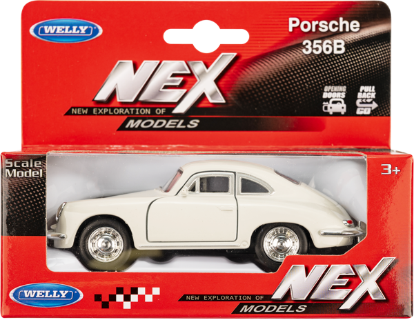 Изображение Машина 1:38 Велли порш 356b Велли Фэктори ЛТД к/у, 1 шт