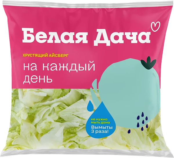 Изображение Смесь свежий Белая дача хрустящий айсберг Белая дача м/у, 150 г