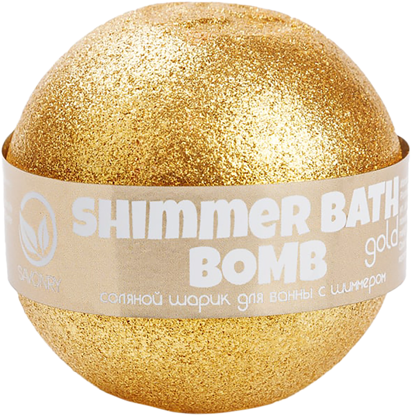 Изображение Гейзер для ванны Савонри золотой шиммер Савонри ООО м/у, 145 г