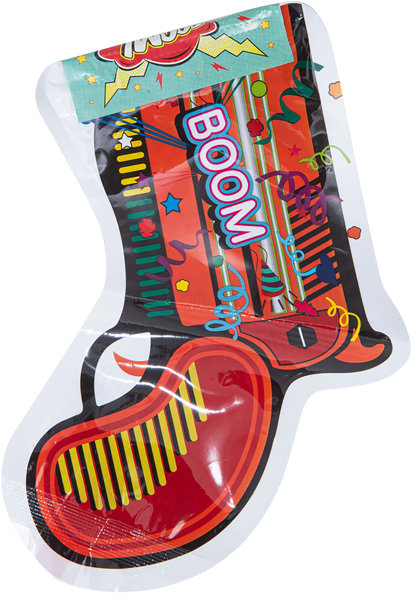 Изображение Хлопушка 14*22см надувная Феникс Презент пистолет цветные конфетти Феникс-Презент , 1 шт