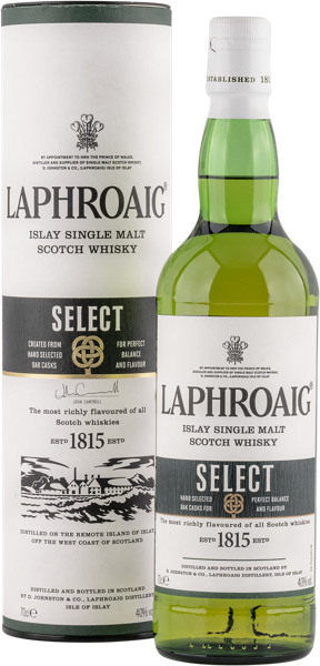 Изображение Виски односолодовый Лафройг Селект Каск айла Лафройг п/у, 0,7 л
