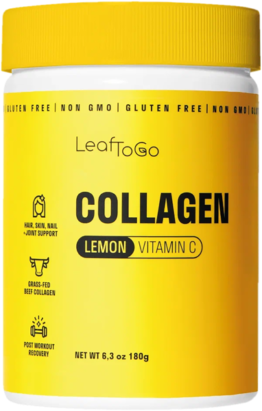 Изображение Коллаген пептидный порошок ЛифТуГоу лимон витамин С Органик Тренд п/б, 180 г