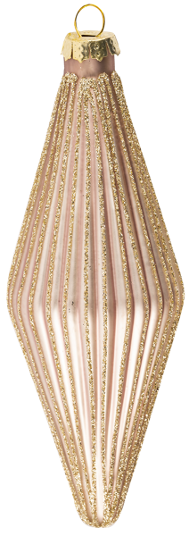 Изображение Елочное украшение 13см стекло Хофф ромб кремово-зеленый Хофф Интерьер , 1 шт