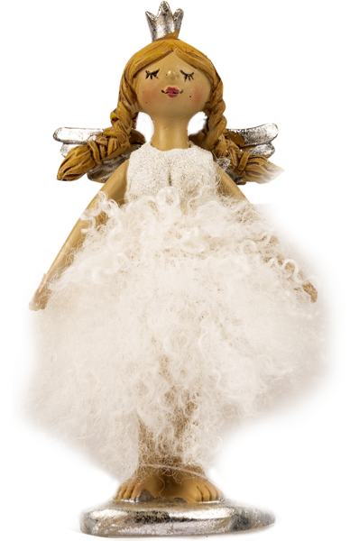 Изображение Фигурка 15см белая Хофф ангел Анжелика Хофф Интерьер , 1 шт